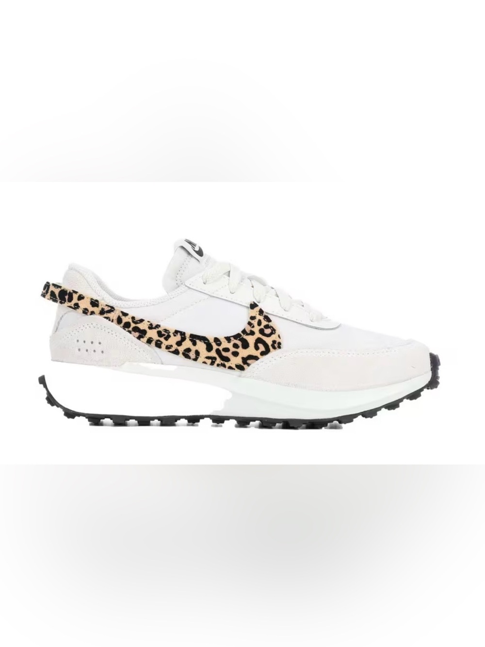 Nike Waffle Debut Leopard Print Phantom Summit White Sneakers Women’s Size 9
